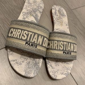 Christian Dior dway slide sandals